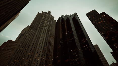 skyscrapers in the city