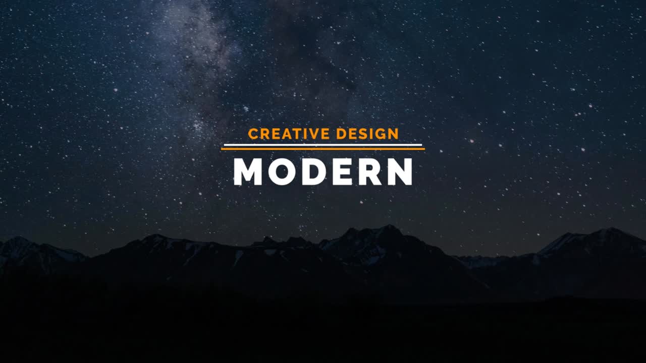Minimalist Nature & Motivational Video Graphics
