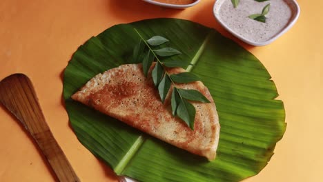 masala dosa,south indian meal set dosa ,sambhar and coconut chutney