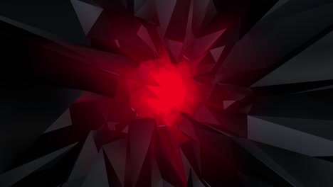 túnel abstracto coloreado de 4k