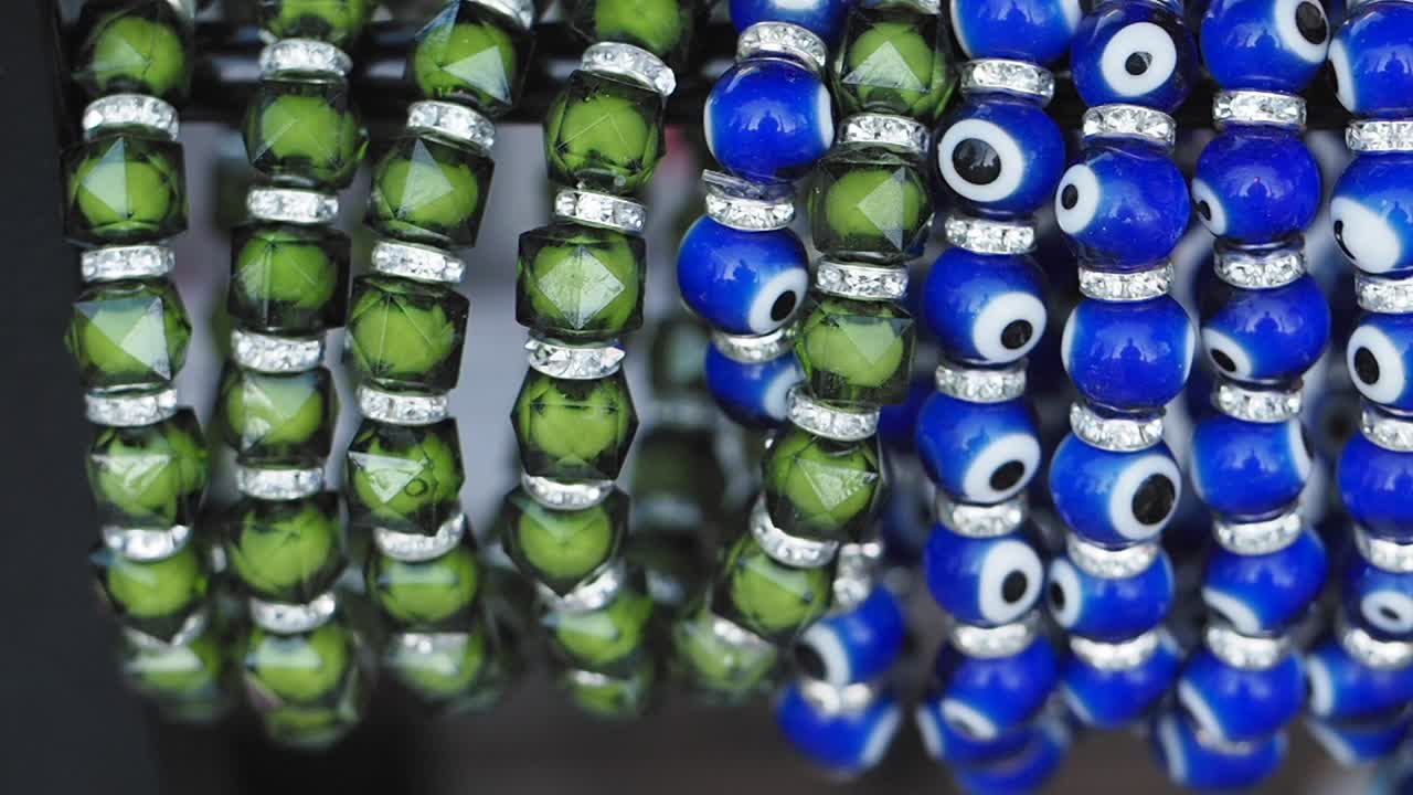 Colorful Evil Eye Bead Bracelets