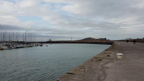 howth pier - a beautiful peninsula and small suburb od dublin