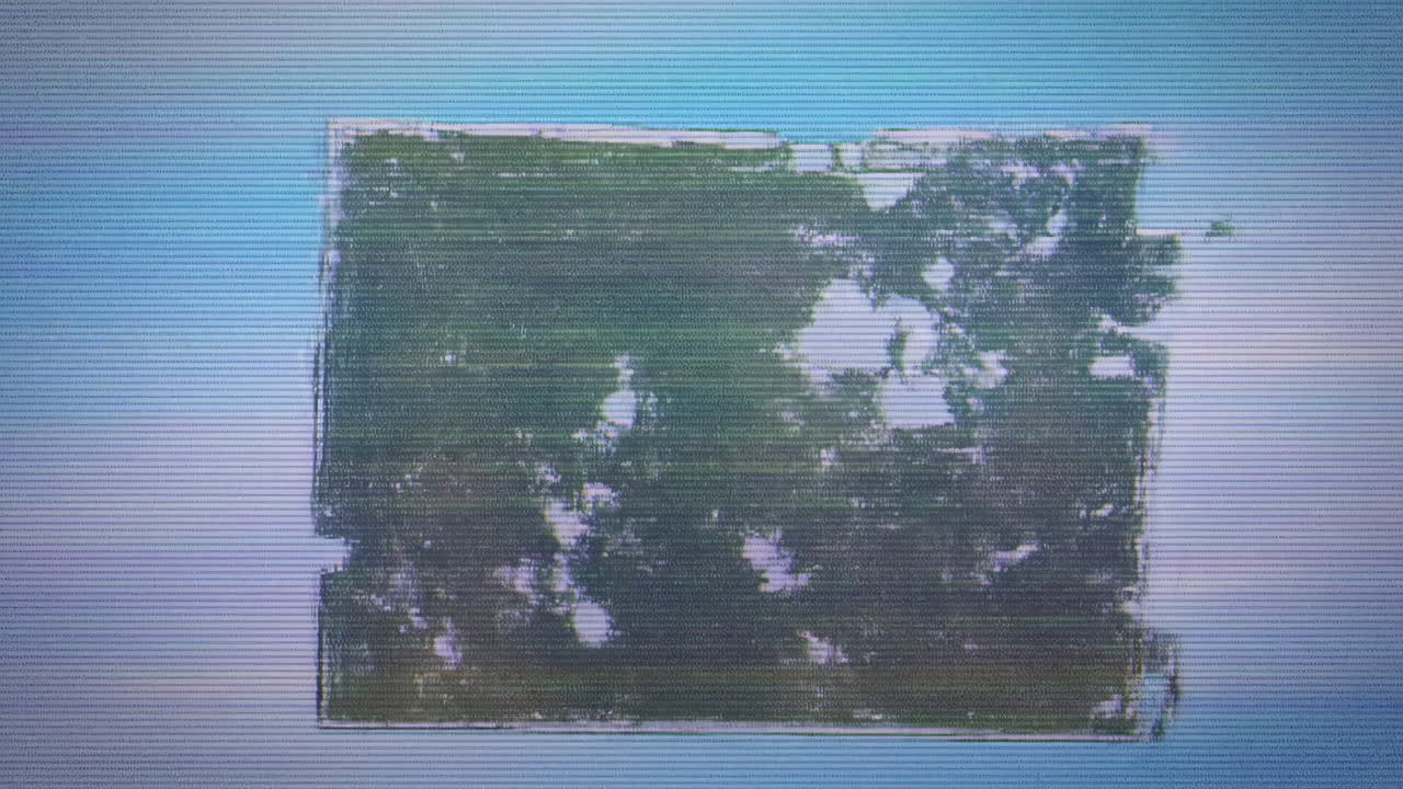 Abstract Digital Glitch and Static Noise Background