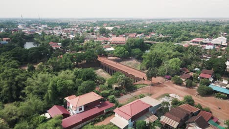 angkor temple era, spean praptos - kampong kdei bridge - part of the ancient khmer highway