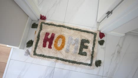 home sweet home doormat