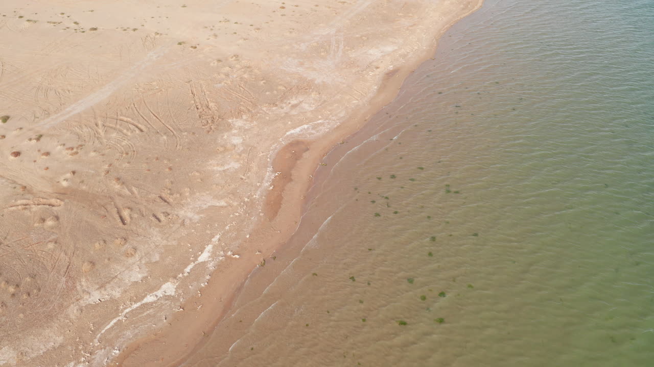 호수 의 풍경, 토양과 호수 가장자리.