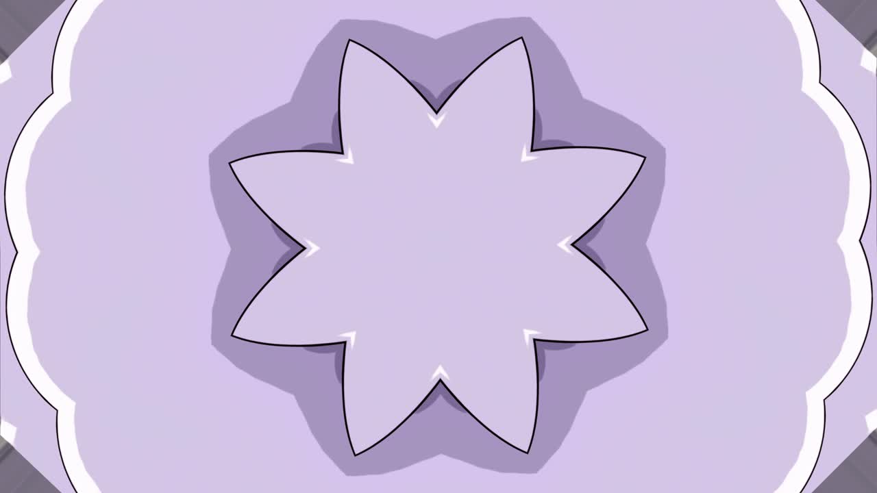 추상적인 보라색 만달라 패턴