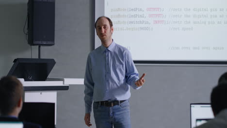 programming class in progress