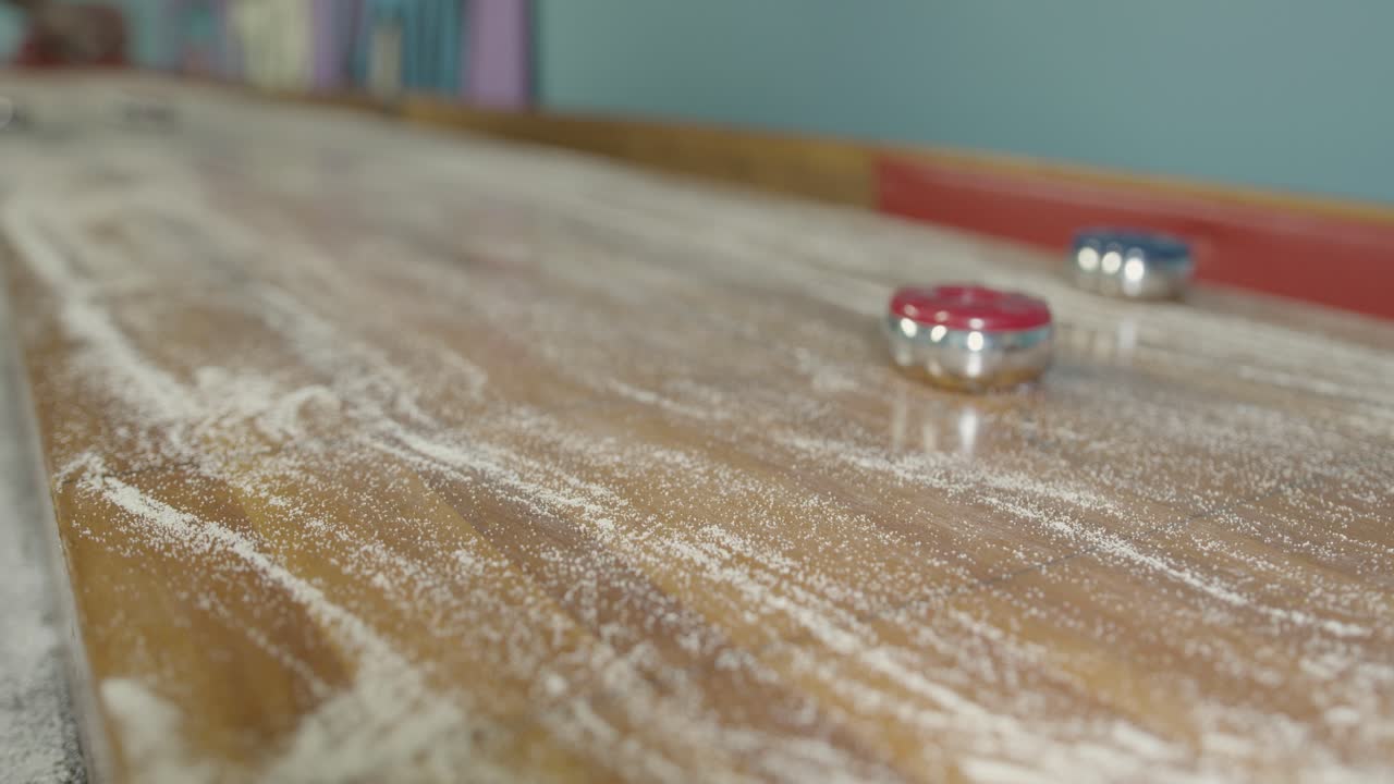 una toma estática de un disco aleatorio o un peso golpeando otro disco o pesos