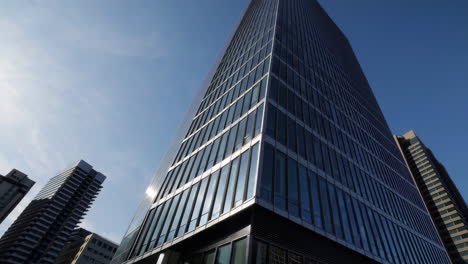 modern skyscraper in a cityscape