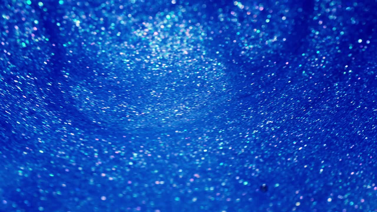 Blue night skyline Dreamy Fluid Texture – Abstract Colorful Ink in Micro Motion