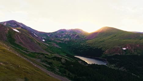 guanella pass, central colorado, in the rocky mountains, western united states