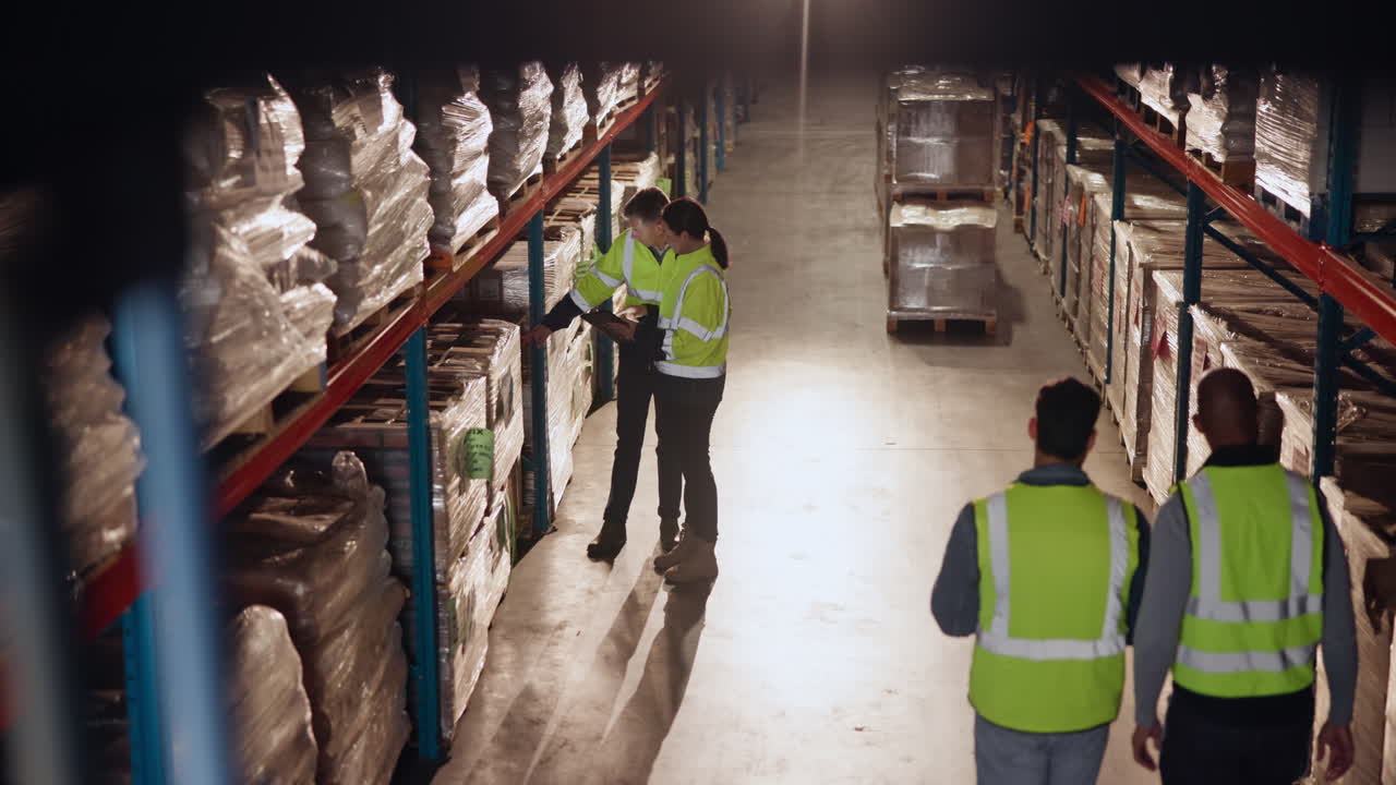 Warehouse inventory inspection