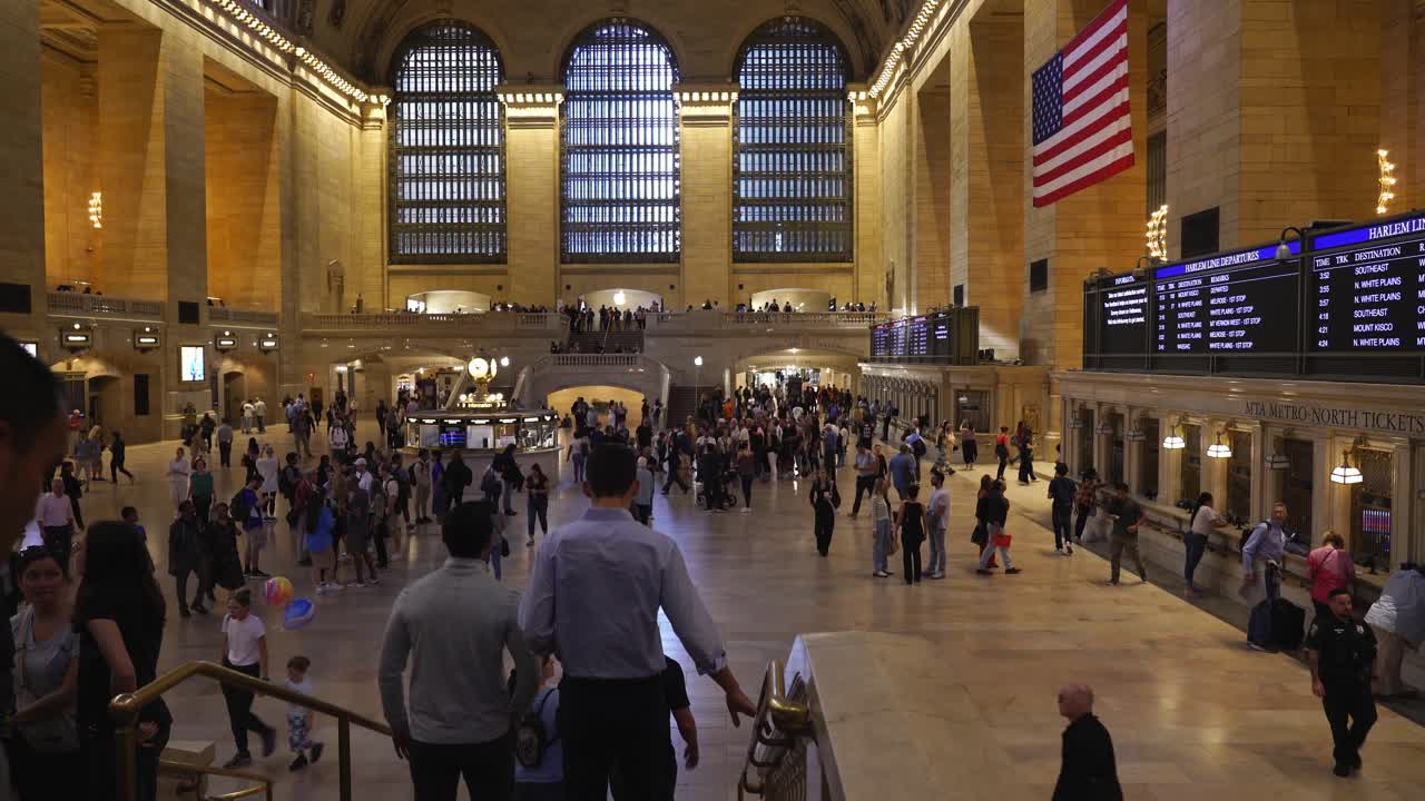 Grand Central Terminal: A Busy Day in New York City