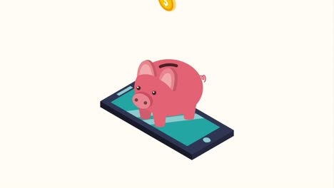 dinero para negocios de teléfonos inteligentes