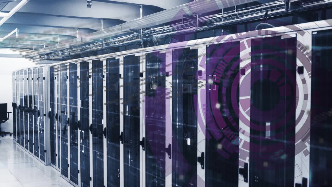 Animation of scope and data processing over computer servers
