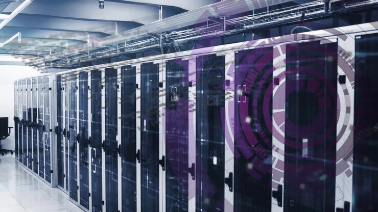 Animation of scope and data processing over computer servers