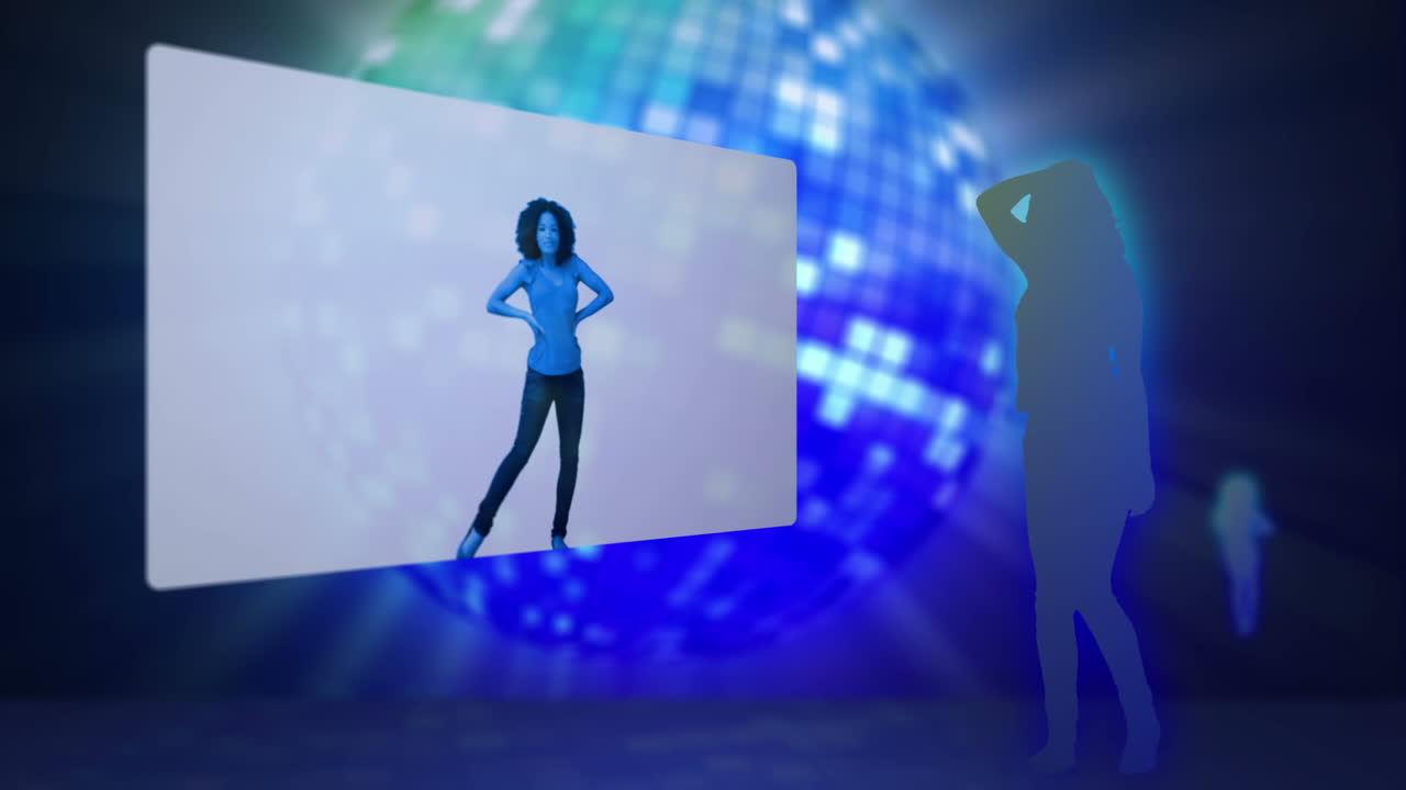 춤추는 여성들의 비디오