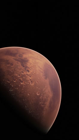 marte: una vista de cerca del planeta rojo