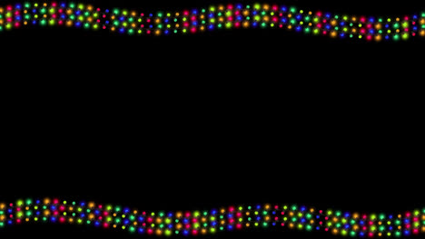 light-bulb-flashing-string-frame-and-border-with-copy-space-party,-Christmas-or-new-year-Garland-animation-with-alpha-channel