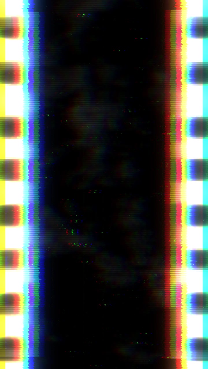 Old cinema film border dark middle space bright strips grain screen texture retro footage