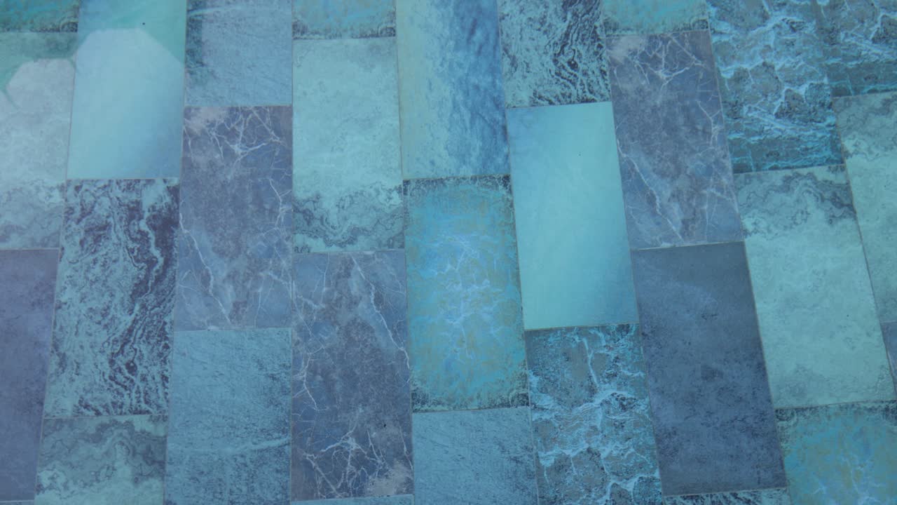 Abstract Blue and Grey Textured Tile Pattern