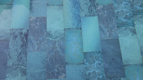 abstract blue and grey textured tile pattern