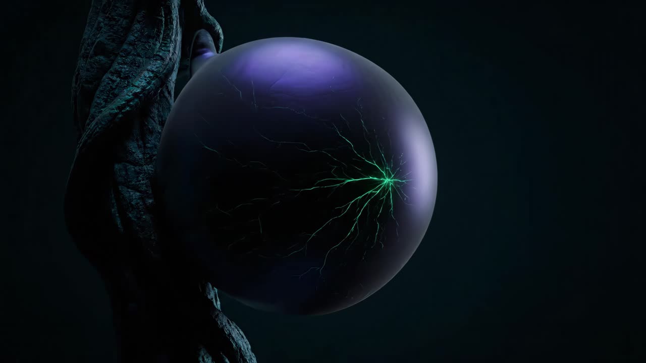 Mystical Glowing Orb