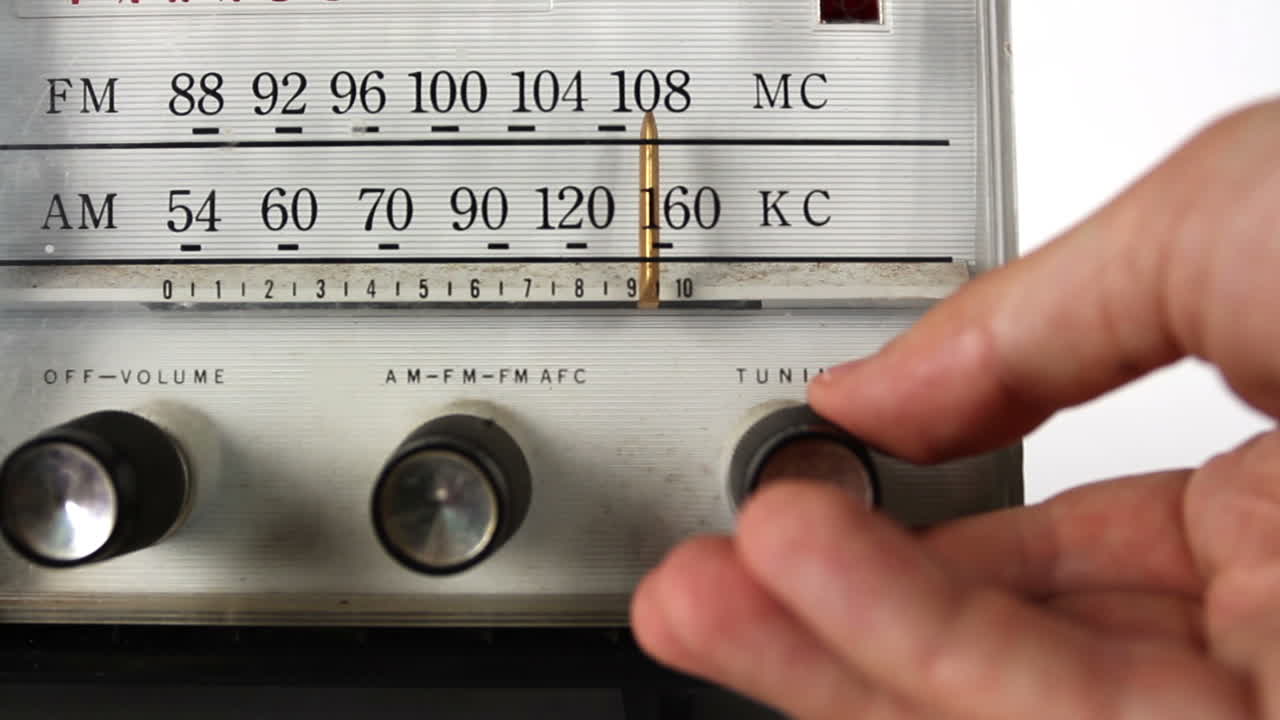 빈티지 라디오 다이얼 04