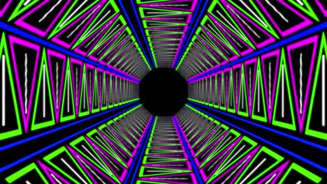 cyber tunnel progress animation motion graphics