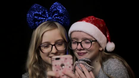 friendship technology and internet concept three young medium shotfriendship technology and internet concept three young women with smartphones outdoors professional shot in resolution 33 you can use it eg in your commercial video medical business presentation broadcast