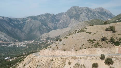 Borsh-beach-along-the-Albanian-Riviera-on-a-summer-vacation