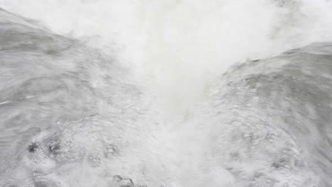 water flowing through the stream in wicklow mountains, ireland