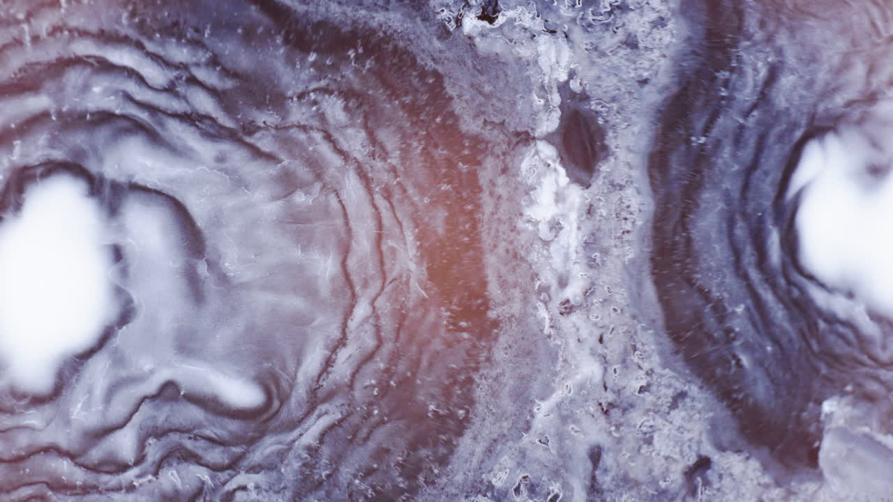 Abstract Fluid Background Of Moving Liquid Silver Ink