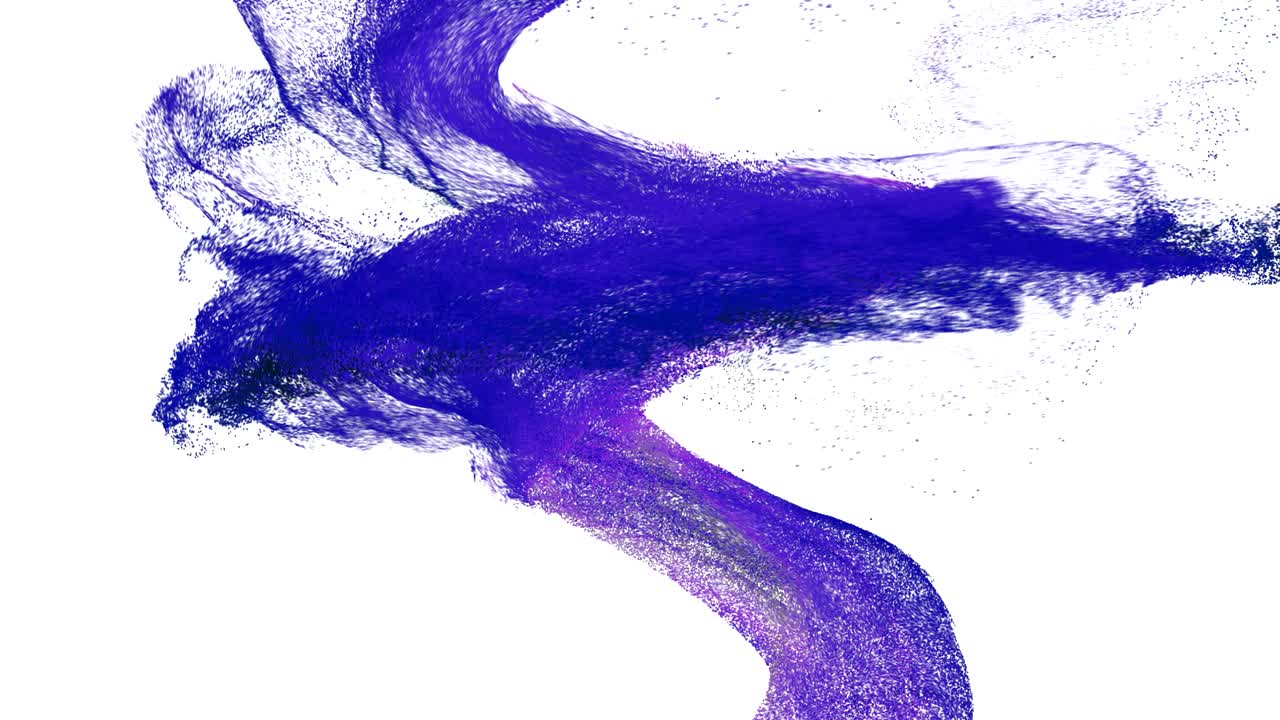 partículas girando en un vórtice.