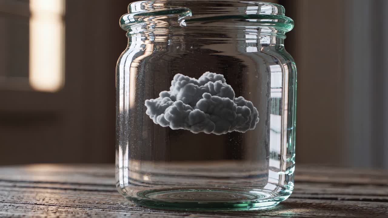 tormenta en un frasco