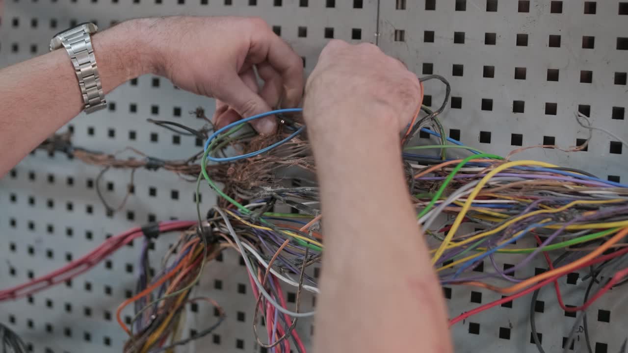 proceso de fabricación de arneses de cableado para vehículos, industria del automóvil