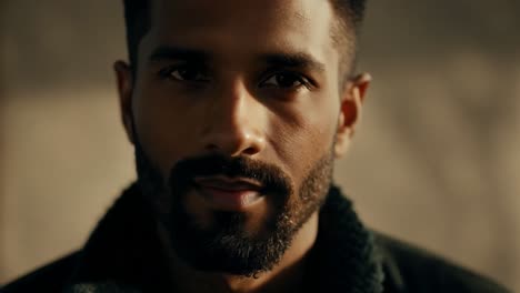 portrait of a man with a beard