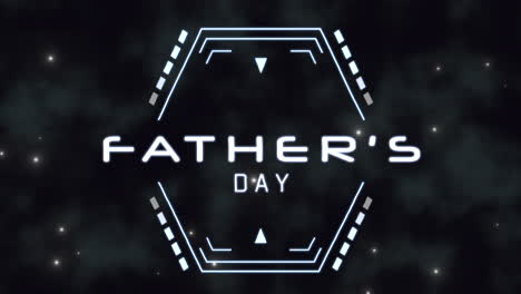 Fathers-Day-with-neon-green-futuristic-shapes