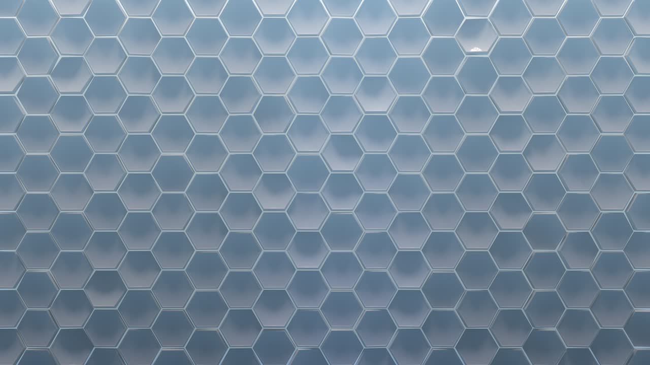 fondo de panal de miel abstracto bucle sin costuras animación de renderizado 3d