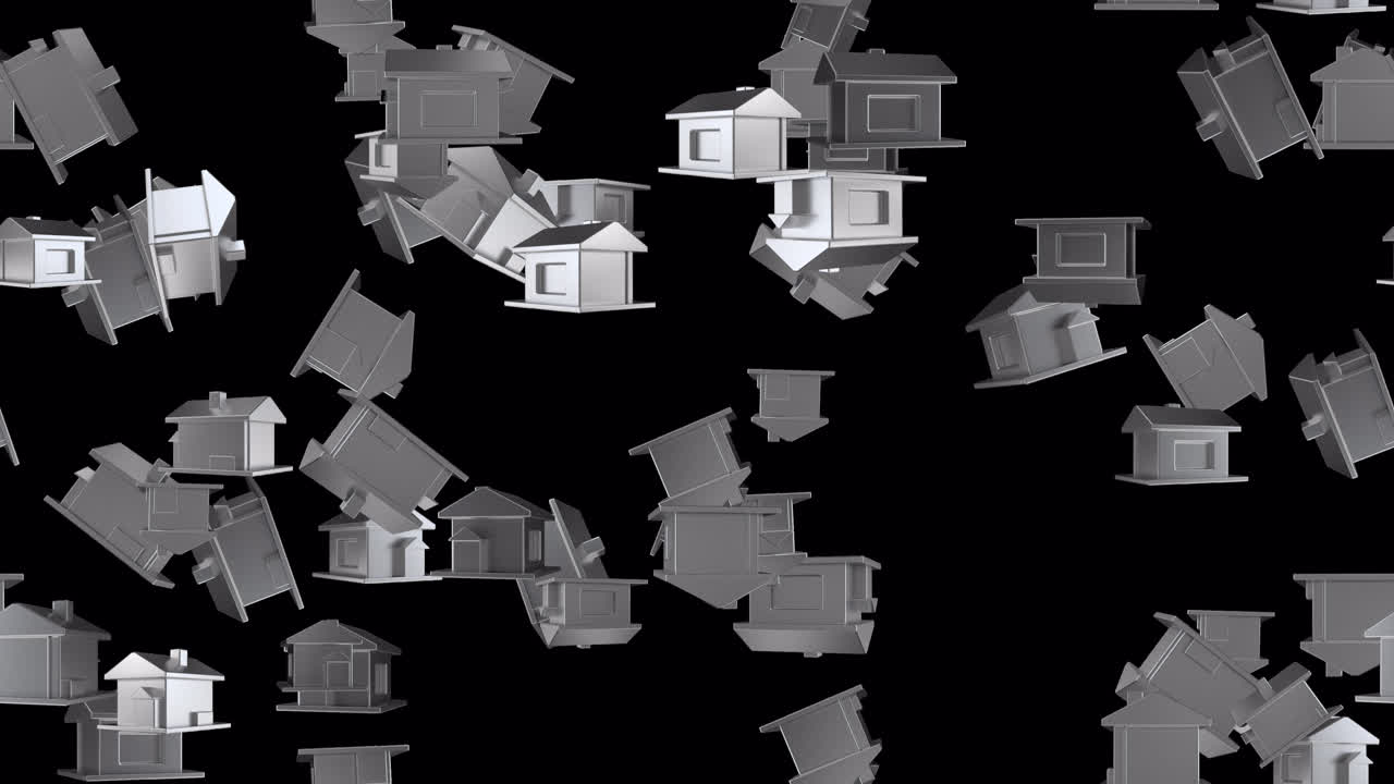 하우스 루프 타일은 알파와 함께 회전합니다.