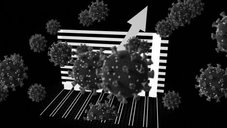 Covidanimation-of-covid-19-cells-floating-over-statistics-and-data-processing