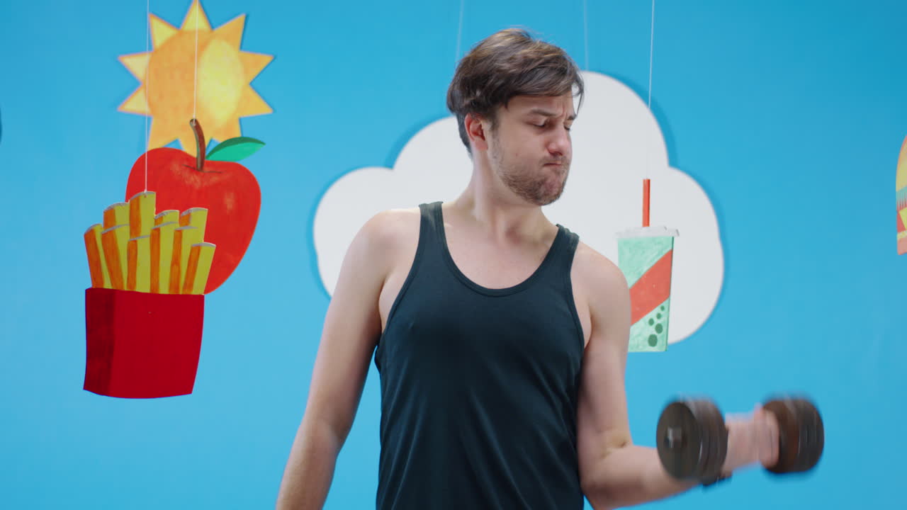 건강한 라이프 스타일과 건강하지 않은 라이프 스타일을 선택하는 것