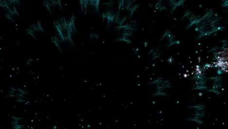 animación de los fuegos artificiales 2
