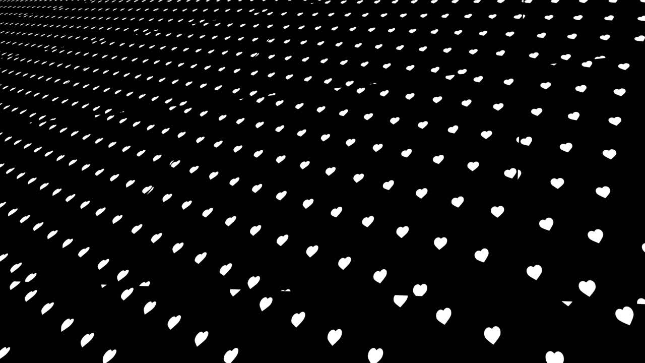 Abstract Heart Pattern