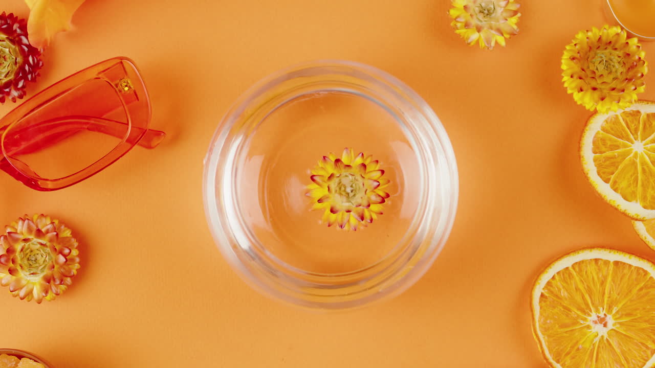 Orange Floral Arrangement