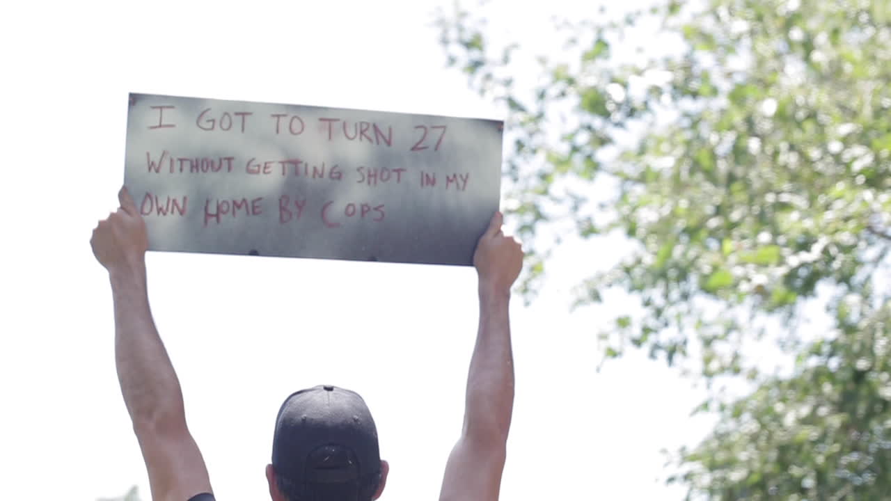 White Allyship at Black Lives Matter Breonna Taylor Protest Rally