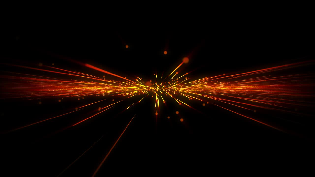 tecnología a través de la línea velocidad futurista de la explosión de luz en el fondo de movimiento de la galaxia.