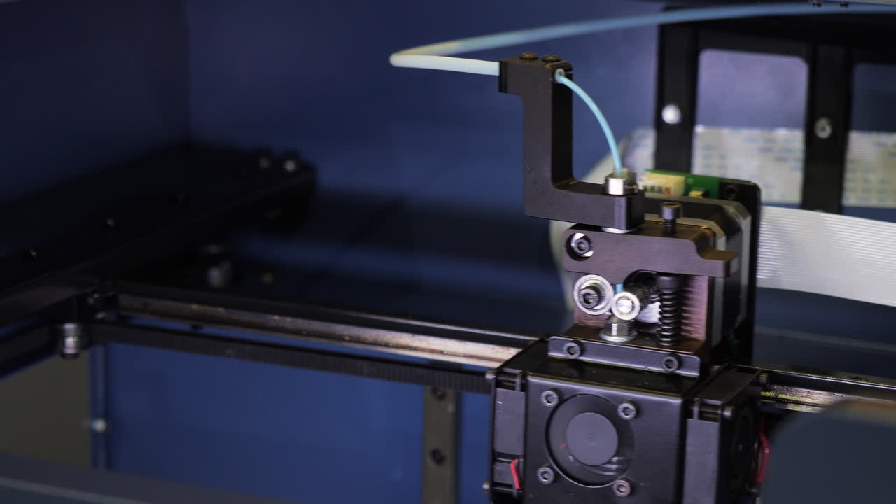 3d 프린터 부품의 클로즈업