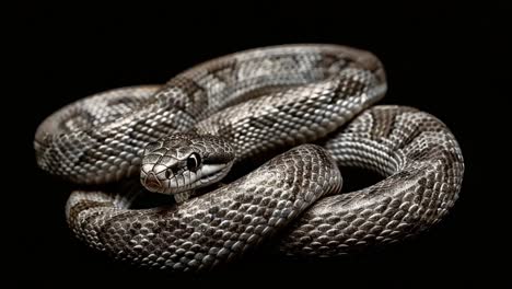 un primer plano de una serpiente